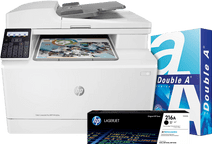 HP Color LaserJet Pro M183fw MFP + 1 Extra Black Toner Cartridge + 500 Sheets A4 Paper All-in-one laser printer