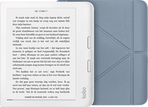 Kobo Libra 2 Wit + Sleep Cover Blauw Kobo e-reader
