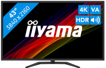 iiyama PROLITE X4373UHSU-B1 monitor with HDMI connector