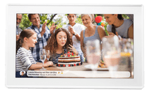 Denver PFF-1514 - 15.6 inch Full HD - digitale fotolijst - fotokader - FRAMEO software - WiFi - 8GB - Wit