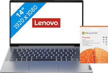 Lenovo IdeaPad 5 14ITL05 82FE00PVMH + Microsoft 365 Personal Windows laptop met 1 jaar Office 365