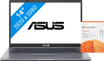 Asus X415EA-EB851T + Microsoft 365 Personal Windows laptop met 1 jaar Office 365