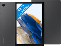 Coolblue Samsung Galaxy Tab A8 32GB Wifi + 4G Grijs + Book Case Grijs aanbieding