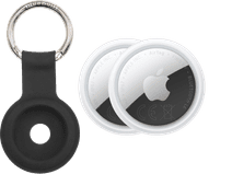 Apple AirTag 2 (2-Pack) + BlueBuilt Apple AirTag Sleutelhanger 
