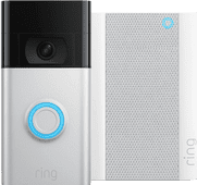 Coolblue Ring Video Doorbell Gen. 2 Nikkel + Chime Pro Gen. 2 aanbieding