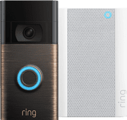 Coolblue Ring Video Doorbell Gen. 2 Lichtbrons + Chime Pro Gen. 2 aanbieding