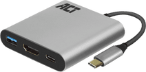 ACT USB-C naar USB en HDMI adapter met power delivery Kabel converter voor usb C poorten