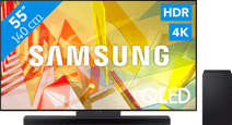 Samsung QLED 55Q95TD (2021) + Soundbar Tv met soundbar