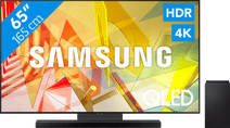 Samsung QLED 65Q95TD (2021) + Soundbar Televisie met Ambient Mode