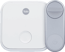 Yale Linus Zilver + Yale Connect Wifi Bridge Slim deurslot