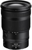 Nikon NIKKOR Z 24-120mm f/4 S Groothoeklens voor systeemcamera