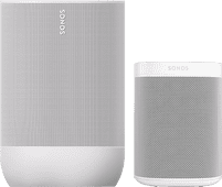Coolblue-Sonos Move Wit + Sonos One Wit-aanbieding