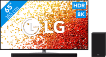 LG 8K 65NANO966PA (2021) + Soundbar aanbieding