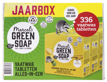 Marcel's Green Soap Vaatwastabletten Grapefruit & Limoen jaarpakket - 336 stuks Vaatwastablet