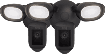 Coolblue Ring Floodlight Cam Wired Pro Zwart Duo-Pack aanbieding