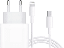 Apple Usb C Oplader 20W + Lightning Kabel 1m Kunststof Wit Apple iPhone oplader