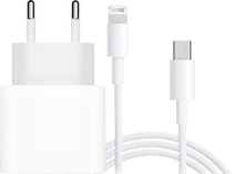 Apple Usb C Oplader 20W + Lightning Kabel 1m Kunststof Wit Usb C oplader voor Apple iPad