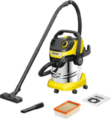 Karcher WD 5 S V-25/5/22 Bouwstofzuiger voor grote klussen