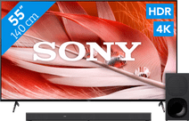 Coolblue Sony Bravia XR-55X90J + Soundbar aanbieding