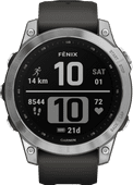 Garmin Fenix 7 Zilver 47mm Smartwatch voor iOS