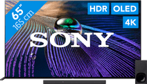 Sony Bravia OLED XR-65A90J + Soundbar aanbieding