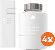 Coolblue Tado Slimme Radiator Thermostaat Starter 4-Pack aanbieding