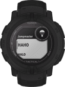 Garmin Instinct 2 Solar Tactical Edition Zwart Smartwatch voor iOS