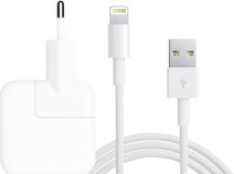 Apple Oplader 12W + Usb A naar Lightning Kabel 1m Oplader met kabel