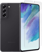 Coolblue Samsung Galaxy S21 FE 128GB Grijs 5G + InvisibleShield Glass Elite+ Screenprotector aanbieding