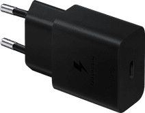 Samsung Power Delivery Oplader met Usb C Poort 15W Zwart Samsung oplader