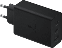 Samsung Super Fast Charging Charger with 3 USB Ports 65W Black Samsung S25 charger