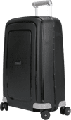 Samsonite S'Cure Spinner 55cm Black Koffer of reiskoffer