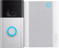 Coolblue Ring Video Doorbell Gen. 2 Nikkel + Chime Gen. 2 (2020) aanbieding