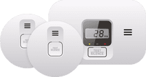 ELRO Blue Line CBFS25 Smoke Detector Duo Pack + Carbon Monoxide Detector Smoke detector on battery power
