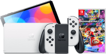 Nintendo Switch OLED Wit + Mario Kart 8 Deluxe Nintendo Switch OLED