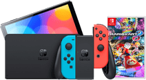 Nintendo Switch OLED Blue Red + Mario Kart 8 Deluxe Nintendo Switch