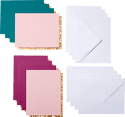 Cricut Cut-Away Cards Corsage A2 (10.8cm x 14cm) 8-Pack Material for Cricut Maker cutting machine