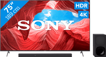 Coolblue Sony KE-75XH9005P + Soundbar aanbieding
