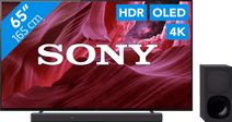 Coolblue Sony OLED KE-65A8P + Soundbar aanbieding