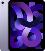 Coolblue Apple iPad Air (2022) 10.9 inch 64 GB Wifi Paars aanbieding