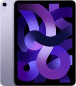 Coolblue Apple iPad Air (2022) 10.9 inch 256 GB Wifi Paars aanbieding
