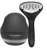 Steamery Cirrus No.2 Steamer Mat Zwart + Steamery Pilo Lint Kledingstomer