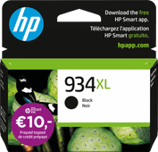 HP 934XL Cartridge Black Ink cartridge for HP OfficeJet printers