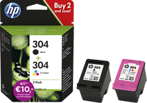 HP 304 Cartridges Combo Pack Inkt cartridge voor HP Envy printers