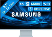 Coolblue Samsung LS32BM801UUXEN Smart Monitor M8 Blauw aanbieding