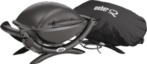 Coolblue Weber Q1400 + Weber Luxe Hoes Q1000-serie aanbieding