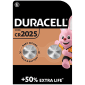 Duracell Specialty 2025 Lithium-knoopcelbatterij 3V 2 stuks Miniset accessoires