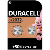 Duracell CR2032 Knoopcel Batterijen - 2 stuks