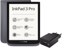 Coolblue Pocketbook Inkpad 3 Pro + XtremeMac Oplader met Usb A Poort 12W Zwart aanbieding