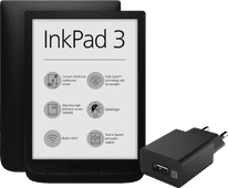 Coolblue Pocketbook Inkpad 3 + XtremeMac Oplader met Usb A Poort 12W Zwart aanbieding